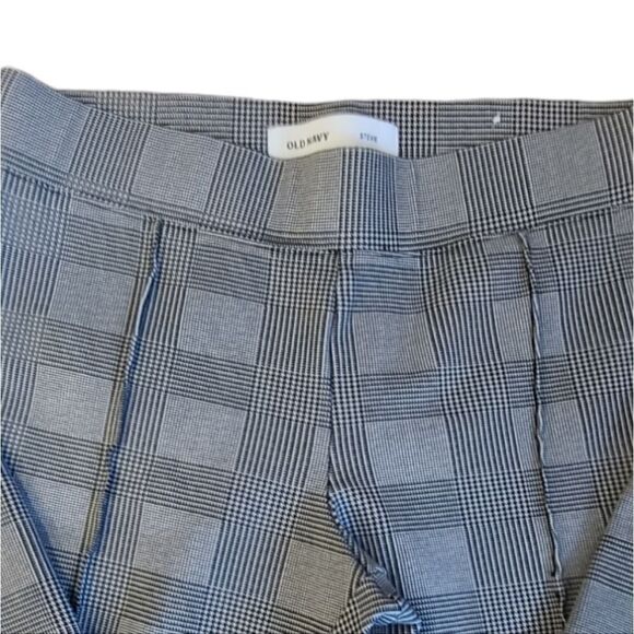OLD NAVY Stretch Pants Skinny Stevie Glen Check Plaid size M‎ NWOT - Picture 10 of 13